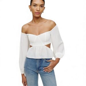 Reformation Laraine Top Size 4